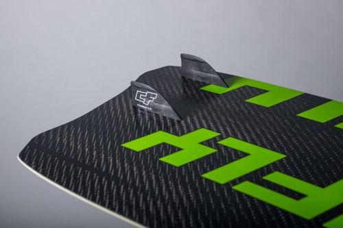 CRAZYFLY Deska kite Slicer - Asymetryczne pozycje finów