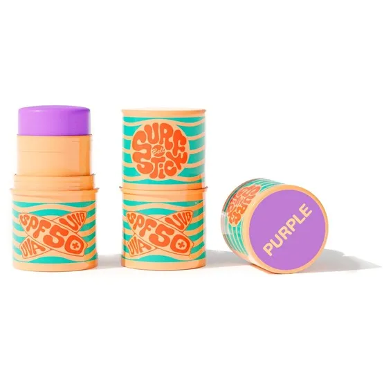 BELL-22-PURPLE Kolorowy Sztyft Ochronny Bell Surf Stick z filtrem przeciwsłonecznym SPF 50+ Purple