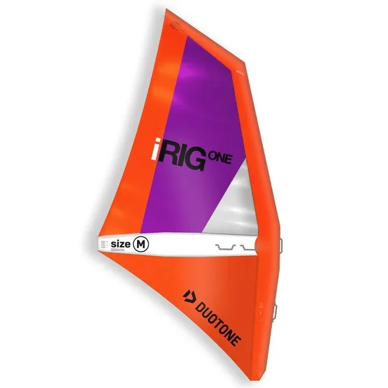 DTW-14220-1900-C36-M Pompowany pędnik windsurfingowy Duotone iRig.One M (3.5) white/orange