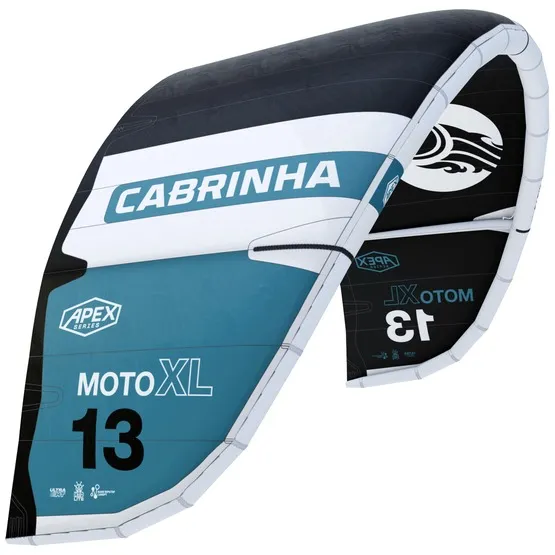 N-CAB-341057-2575 Latawiec kitesurfingowy Cabrinha Moto_XL Apex 2024 black / aqua / white