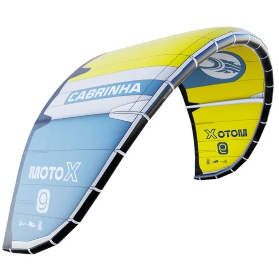 N-CAB-351140-3340 Latawiec kitesurfingowy Cabrinha Moto X LITE 2025 Yellow/Petrol Blue