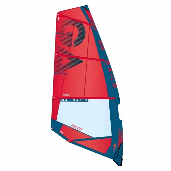 N-GA-24PILOT-RED Żagiel do windsurfingu GA-Sails Pilot 2024 Red