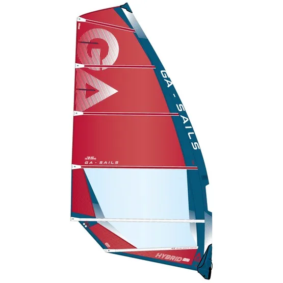 N-GA-25-HYBRID-RED Żagiel do windsurfingu GA-Sails Hybrid Red 2025