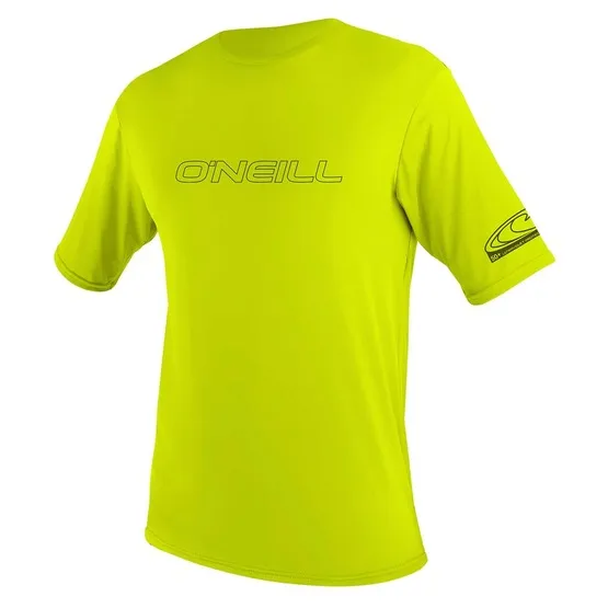 N-ONL-3402-187 Lycra męska O’Neill Basic Skins S/S Sun Shirt Lime