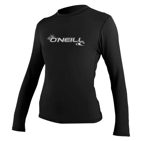 N-ONL-4340-002 Lycra damska O’Neill Basic Skins L/S Sun Shirt Black