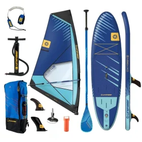 Kompletny zestaw WindSUP Unifiber Deska Oxygen FCD 10’7” + pędnik + wiosło + leash