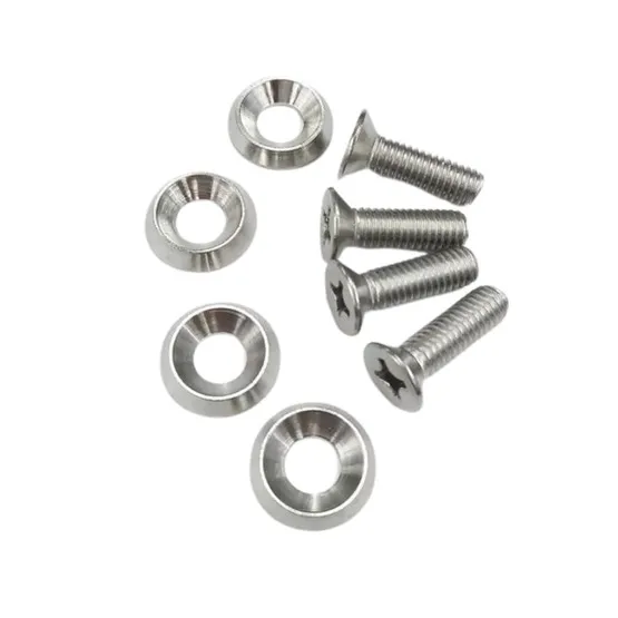 PL100200100 Zestaw śrub PLKB 4x śruba i 4x podkładka do padów i strapów