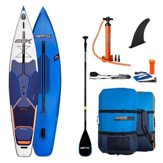 STX-406-23210-1206-27 Pompowana deska SUP STX Performance Tourer 12’6 z wiosłem