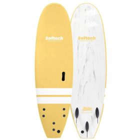 Deska surfingowa Softech Roller Żółta 6’0